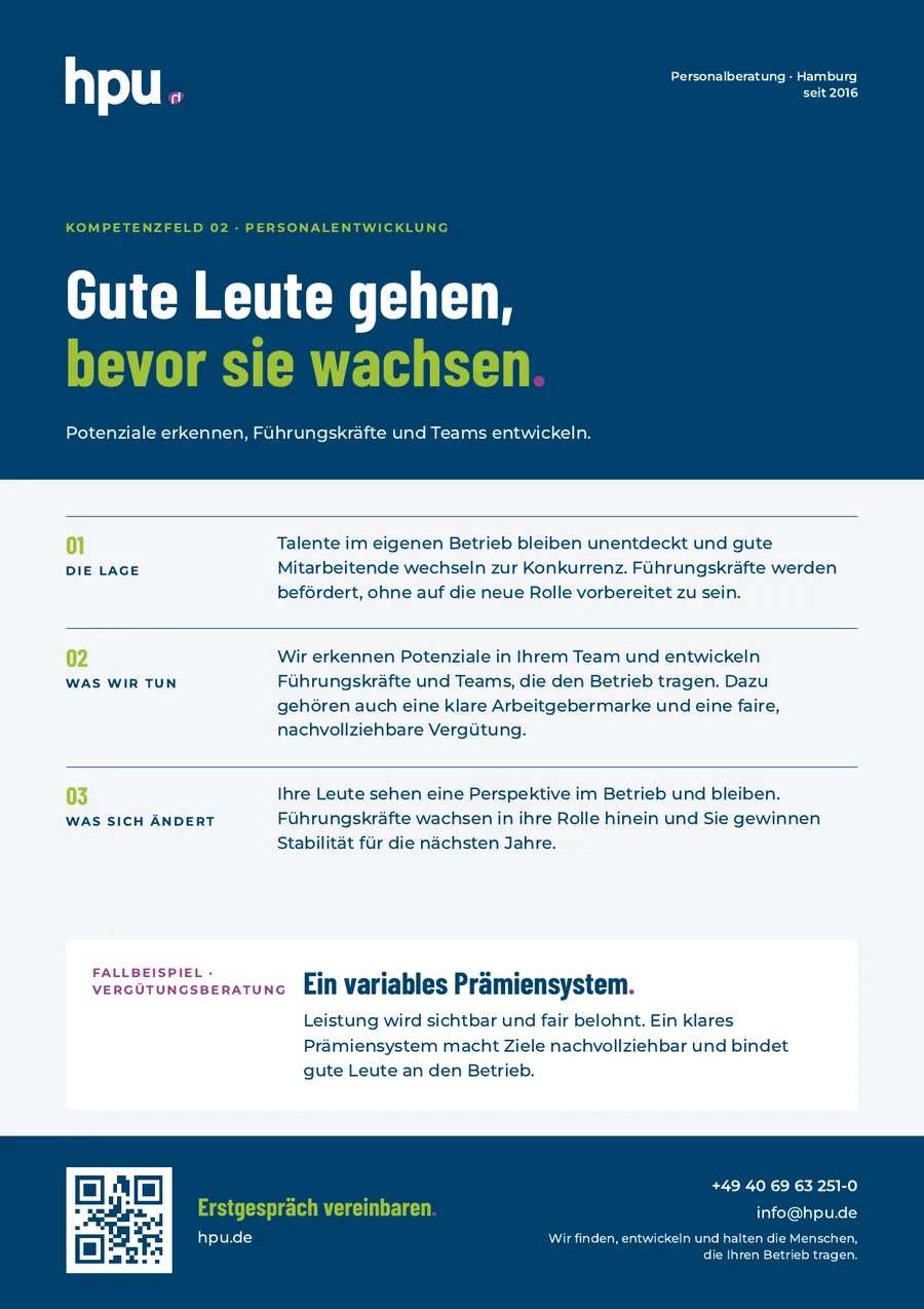 Vorschau Personalentwicklung